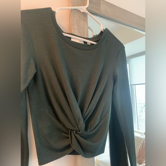 Wilfred Free cropped tie sweater. - Picture 4 of 4